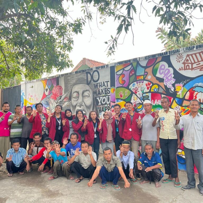 Keren! bantu memulihkan kesehatan mental ODGJ, Mahasiswa Kesejahteraan Sosial UMM Jalankan Program “Art Therapy”