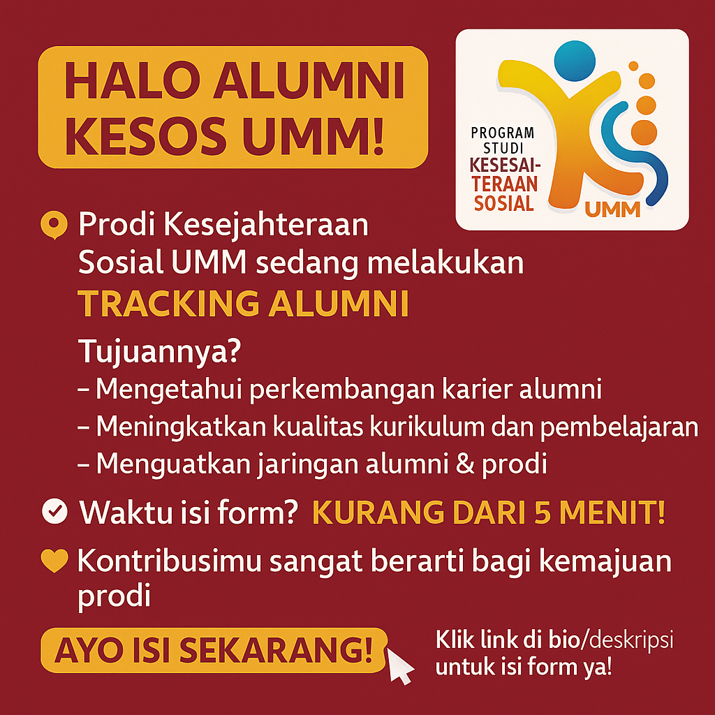 TRACKING ALUMNI KESEJAHTERAAN SOSIAL