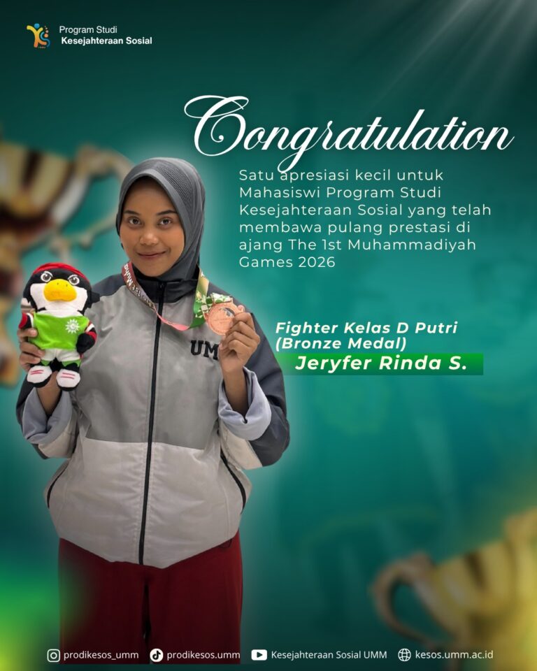 Congratulation Mahasiswa Kesos 2025